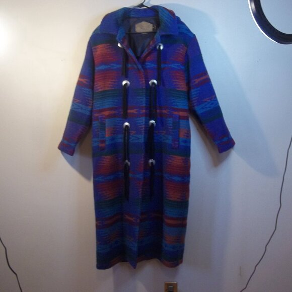 Woolrich Multicolor Long Coat - Picture 2 of 16